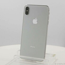 【中古】Apple(アップル) iPhoneXS Max 64GB シルバー MT6R2J／A SIMフリー 【198-ud】