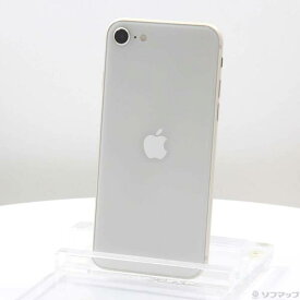 【中古】Apple(アップル) iPhone SE 第3世代 256GB スターライト MMYK3J／A SIMフリー 【348-ud】