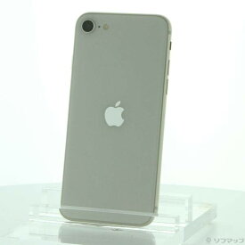 【中古】Apple(アップル) iPhone SE 第3世代 64GB スターライト MMYD3J／A SIMフリー 【344-ud】