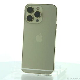 【中古】Apple(アップル) iPhone13 Pro 256GB ゴールド MLUQ3J／A SIMフリー 【262-ud】