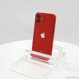 【中古】Apple(アップル) iPhone12 mini 128GB プロダクトレッド MGDN3J／A SIMフリー 【262-ud】