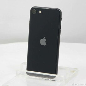 【中古】Apple(アップル) iPhone SE 第3世代 64GB ミッドナイト MMYC3J／A SIMフリー 【349-ud】