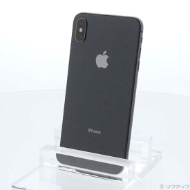 【中古】Apple(アップル) iPhoneXS Max 64GB スペースグレイ MT6Q2J／A SIMフリー 【258-ud】