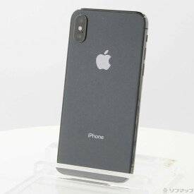 【中古】Apple(アップル) iPhoneX 256GB スペースグレイ NQC12J／A SIMフリー 【262-ud】