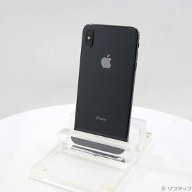 【中古】Apple(アップル) iPhoneXS Max 256GB スペースグレイ MT6U2J／A SIMフリー 【269-ud】