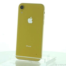 【中古】Apple(アップル) iPhoneXR 64GB イエロー MT082J／A SIMフリー 【269-ud】