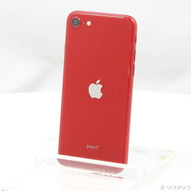 【中古】Apple(アップル) iPhone SE 第3世代 256GB プロダクトレッド MMYL3J／A SIMフリー 【368-ud】