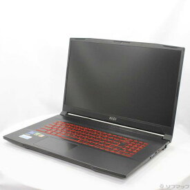 【中古】MSI(エムエスアイ) Katana GF76 11U Katana-GF76-11UD-671JP ブラック 【349-ud】