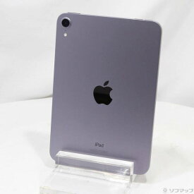 【中古】Apple(アップル) iPad mini 第6世代 64GB パープル MK7R3J／A Wi-Fi 【297-ud】