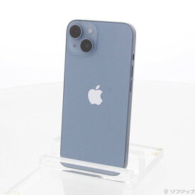 【中古】Apple(アップル) iPhone14 256GB ブルー MPWN3J／A SIMフリー 【269-ud】