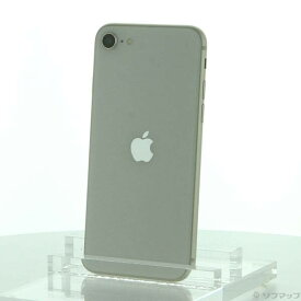 【中古】Apple(アップル) iPhone SE 第3世代 64GB スターライト MMYD3J／A SIMフリー 【348-ud】