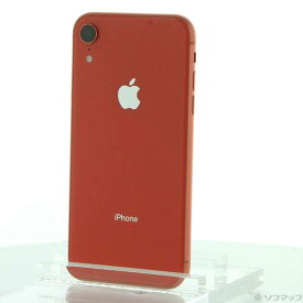 【中古】Apple(アップル) iPhoneXR 64GB コーラル MT0A2J／A SIMフリー 【384-ud】