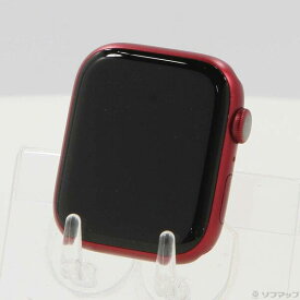 【中古】Apple(アップル) Apple Watch Series 7 GPS + Cellular 45mm (PRODUCT)REDアルミニウムケース バンド無し 【262-ud】