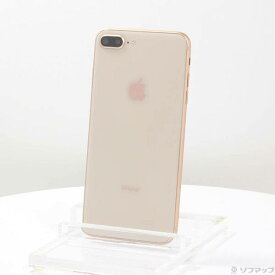 【中古】Apple(アップル) iPhone8 Plus 64GB ゴールド MQ9M2J／A SoftBank 【371-ud】