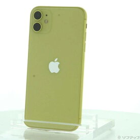 【中古】Apple(アップル) iPhone11 256GB イエロー MWMA2J／A SIMフリー 【269-ud】