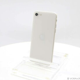 【中古】Apple(アップル) iPhone SE 第3世代 128GB スターライト MMYG3J／A SIMフリー 【276-ud】
