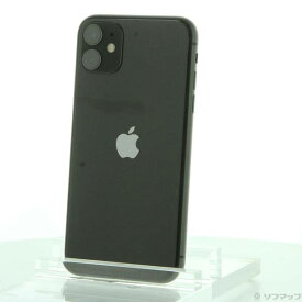 【中古】Apple(アップル) iPhone11 128GB ブラック MWM02J／A SoftBank 【262-ud】