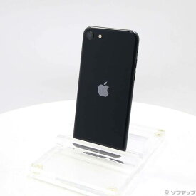 【中古】Apple(アップル) iPhone SE 第3世代 64GB ミッドナイト MMYC3J／A SIMフリー 【377-ud】