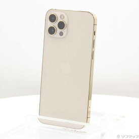 【中古】Apple(アップル) iPhone12 Pro 128GB ゴールド MGM73J／A SIMフリー 【258-ud】