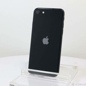 【中古】Apple(アップル) iPhone SE 第3世代 128GB ミッドナイト MMYF3J／A SIMフリー 【384-ud】