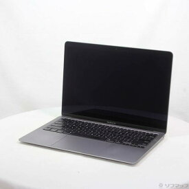 【中古】Apple(アップル) MacBook Air 13.3-inch Late 2020 MGN63J／A Apple M1 8コアCPU_7コアGPU 8GB SSD256GB スペースグレイ 〔12.6 Monterey〕 【220-ud】