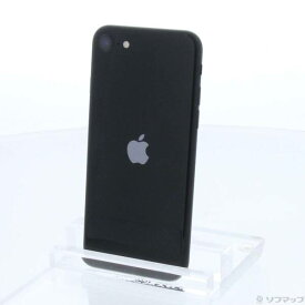 【中古】Apple(アップル) iPhone SE 第3世代 64GB ミッドナイト MMYC3J／A SIMフリー 【258-ud】