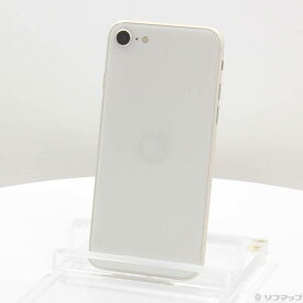 【中古】Apple(アップル) iPhone SE 第3世代 256GB スターライト MMYK3J／A SIMフリー 【344-ud】