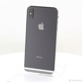 【中古】Apple(アップル) iPhoneXS Max 256GB スペースグレイ MT6U2J／A SIMフリー 【262-ud】