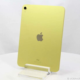 【中古】Apple(アップル) iPad 第10世代 64GB イエロー MPQ23J／A Wi-Fi 【276-ud】