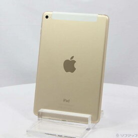 【中古】Apple(アップル) iPad mini 4 16GB ゴールド MK712J／A docomoロック解除SIMフリー 【305-ud】