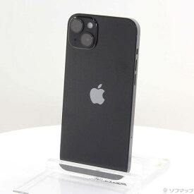 【中古】Apple(アップル) iPhone14 Plus 256GB ミッドナイト MQ4J3J／A SIMフリー 【251-ud】