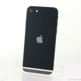 【中古】Apple(アップル) iPhone SE 第3世代 64GB ミッドナイト MMYC3J／A SIMフリー 【220-ud】