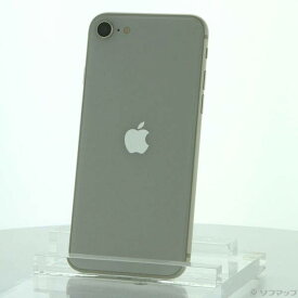 【中古】Apple(アップル) iPhone SE 第3世代 64GB スターライト MMYD3J／A SIMフリー 【305-ud】