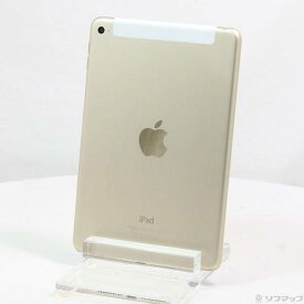 【中古】Apple(アップル) iPad mini 4 128GB ゴールド MK782J／A SoftBank 【196-ud】