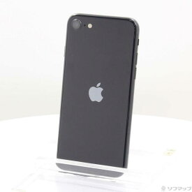 【中古】Apple(アップル) iPhone SE 第3世代 64GB ミッドナイト MMYC3J／A SIMフリー 【305-ud】