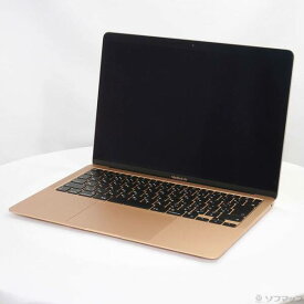 【中古】Apple(アップル) 〔展示品〕 MacBook Air 13.3-inch Late 2020 MGND3J／A Apple M1 8コアCPU_7コアGPU 8GB SSD256GB ゴールド 〔13.6 Ventura〕 【305-ud】