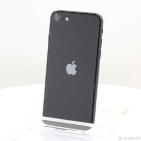 【中古】Apple(アップル) iPhone SE 第3世代 64GB ミッドナイト MMYC3J／A SIMフリー 【305-ud】