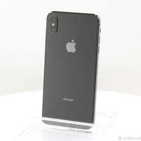 【中古】Apple(アップル) iPhoneXS Max 256GB スペースグレイ MT6U2J／A SIMフリー 【262-ud】