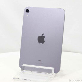 【中古】Apple(アップル) iPad mini 第6世代 64GB パープル MK7R3J／A Wi-Fi 【344-ud】