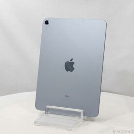 【中古】Apple(アップル) iPad Air 第4世代 64GB スカイブルー MYFQ2J／A Wi-Fi 【262-ud】