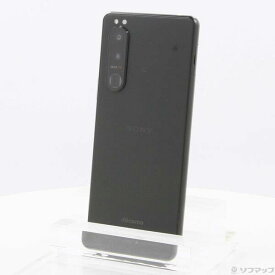 【中古】SONY(ソニー) Xperia 5 III 128GB フロストブラック SO-53B docomoロック解除SIMフリー 【297-ud】