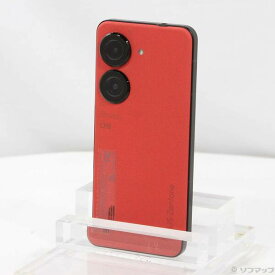 【中古】ASUS(エイスース) Zenfone 9 128GB サンセットレッド ZF9-RD8S128 SIMフリー 【262-ud】