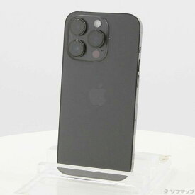 【中古】Apple(アップル) iPhone14 Pro 128GB スペースブラック MPXU3J／A SIMフリー 【258-ud】