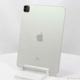 【中古】Apple(アップル) iPad Pro 11インチ 第3世代 512GB シルバー MHWA3J／A SIMフリー 【251-ud】