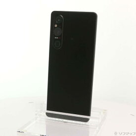 【中古】SONY(ソニー) Xperia 1 V 512GB ブラック XQ-DQ44-B3JPCX0 SIMフリー 【258-ud】