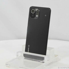 【中古】Xiaomi(シャオミ) Mi 11 Lite 5G 128GB トリュフブラック Mi11Lite5G SIMフリー 【348-ud】