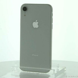 【中古】Apple(アップル) iPhoneXR 64GB ホワイト MT032J／A SIMフリー 【262-ud】