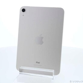 【中古】Apple(アップル) iPad mini 第6世代 256GB スターライト MK7V3J／A Wi-Fi 【258-ud】