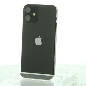 【中古】Apple(アップル) iPhone12 mini 256GB ブラック MGDR3J／A SIMフリー 【305-ud】