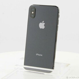 【中古】Apple(アップル) iPhoneX 256GB スペースグレイ MQC12J／A SIMフリー 【276-ud】